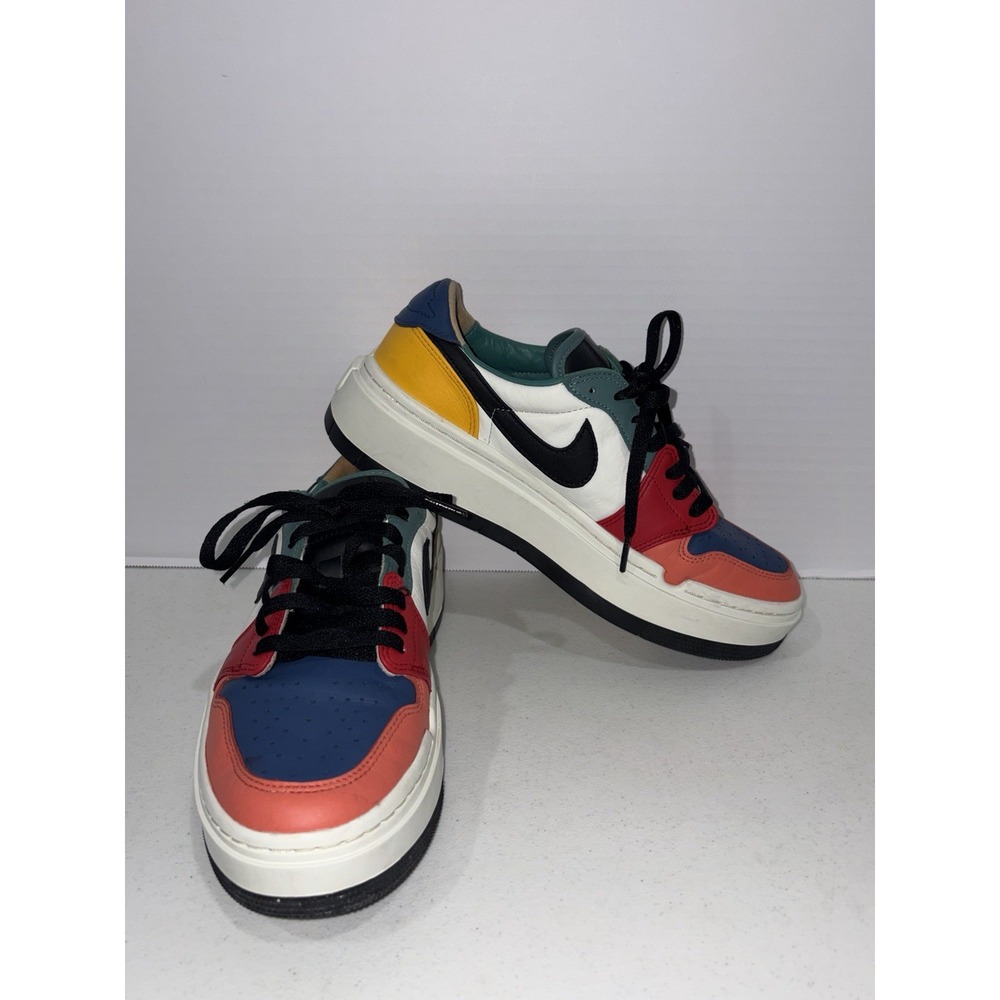 Size 8.5 - Air Jordan 1 Elevate Low Multi-Color Women DX3951-100 Color block